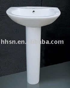 HH6T212 Lavabo de pedestal de artículos sanitarios