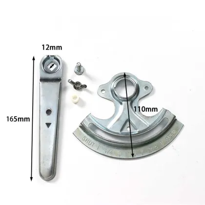 Galvanized Duct Damper Regulator for HVAC Systems