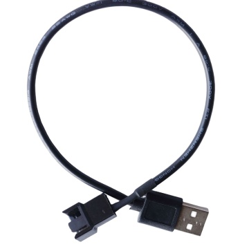 قابلة للتخصيص R-yangling USB إلى 4Pin كابل مروحة لعمليات وحدة المعالجة المركزية والكمبيوتر المحمول والطاولة