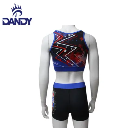 Cheer dance training costume