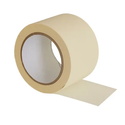 Cloth white brown adhesive vinyl duct tape