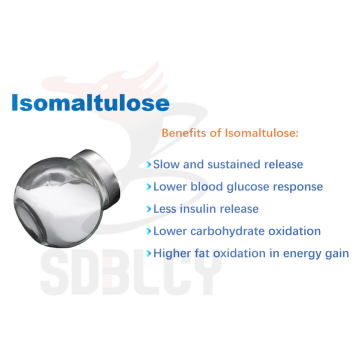 Proteger el suplemento de alimentos de isomaltulosa de los dientes