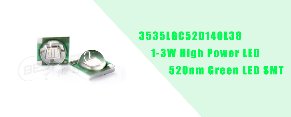 3535 SMT SMD LED High power Green LED SMT 3535 SMD LED 3535LGC52D140L38