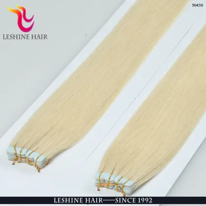 Wholesale Tape Hair Extensions Full Cuticle High Quality Russian Hair Tape Hair Extensions