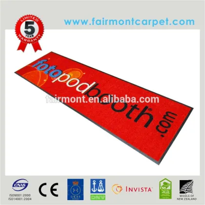 Rubber Carpet Roll, Logo Mats For Company propaganda