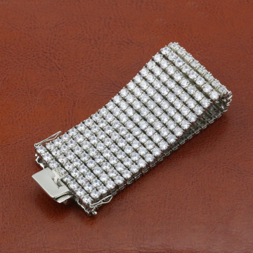 Tennis Bracelet With Zircon Setting