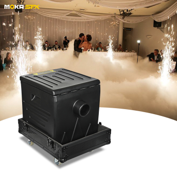 4000W DMX Dry Ice Low Fog Machine with Flight Case for Weddings and Events