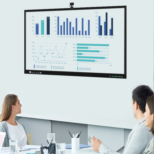 98 Inch Conference Interactive Smart Board Wall Mounted Portable Interactive Digital Whiteboard Manufactory