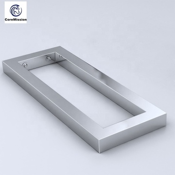 Detachable Polished 304 Stainless Steel Bathroom Shelf