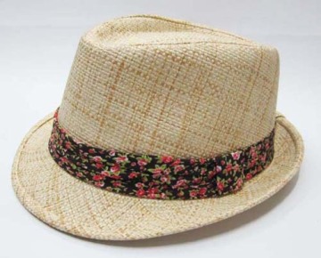 Ladies Paper Hats With Two Colours