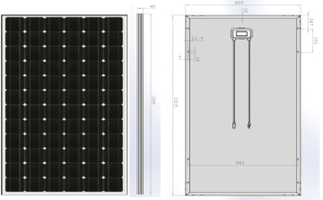 300W Mono Solar Panel
