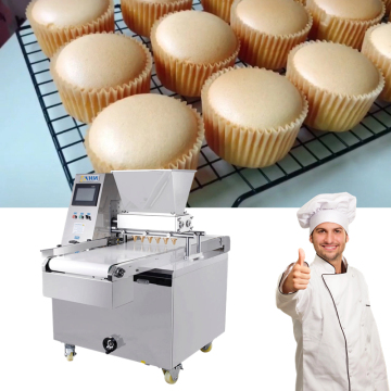 2023 Automatische cupcake en madeleine -vulmachine: vereenvoudiging van uw bakproces