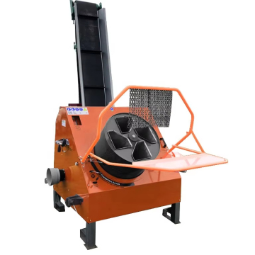 Electric Control Firewood Processor Circular Drum Saw - Efficient Wood Processing