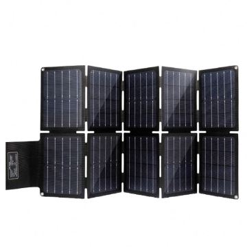 Portable Foldable Solar Panels and Batteries: 18V 100W, 12V 220W Stand, 150W Glass, and 120-400 Battery Packs