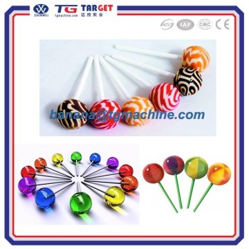 600kg/h Servo Driven Lollipop Deposting Line