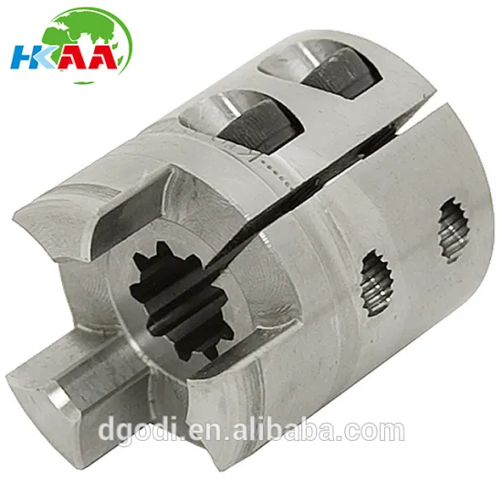 cnc precision machining billet alloy splined shaft coupling