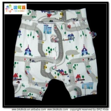 BKD all-over printed baby short pants