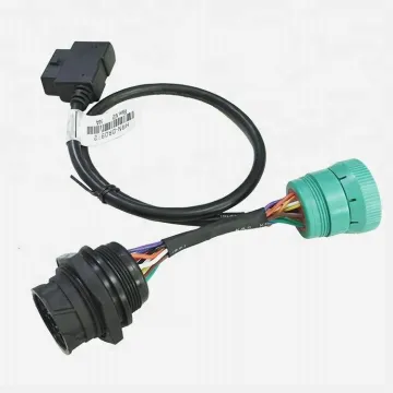 SAE J1939 Custom Wire Harness with OBD2 Cable Assembly (Male to Female)
