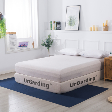 Lembaran Earthing Bed Single - Mat Fiber Gentian Konduktif Keluli Karat untuk Perlindungan EMF