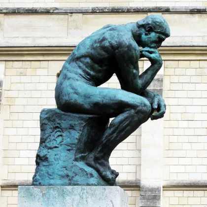 Duplication famous artwork life size bronze David statue