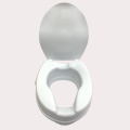 Lock Raised With Disability Aid Toilet Seat White