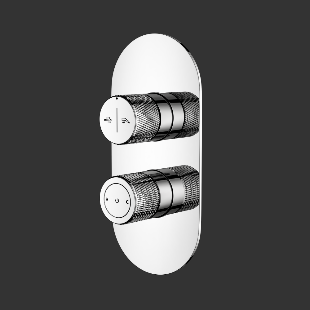 Contemporary Non thermostatic Round Shower Valve