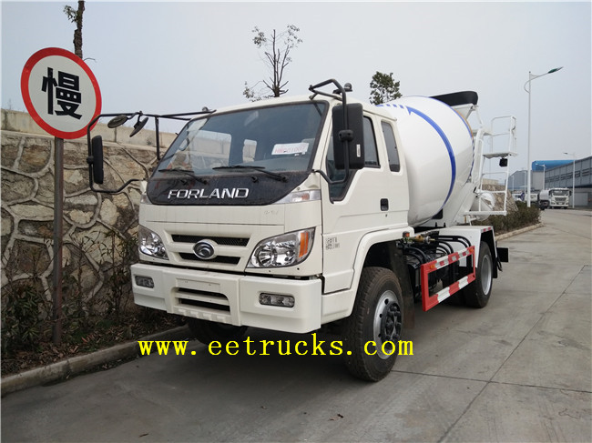 8 Ton Concrete Mixer Trucks