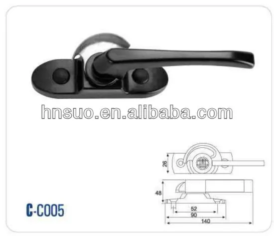 high quality uPVC boat aluminium sliding door hardware