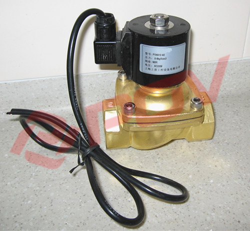 brass normally closed solenoid valve for water 12v