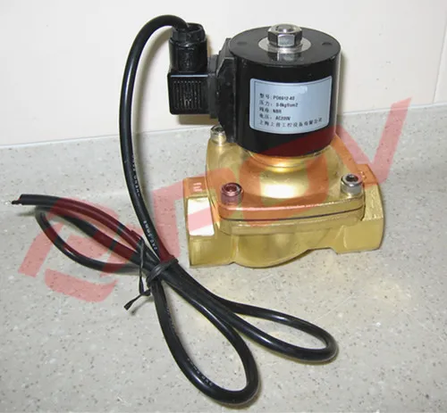 brass direct acting solenoid valve 12v water