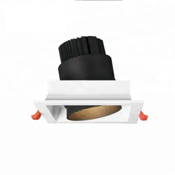 High Power Custom Logo 360 Degree Adjustable COB LED Grille Light
