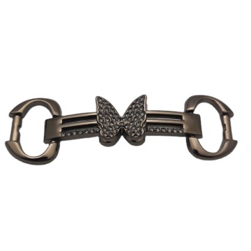 Accessoire de chaussure élégant en or foncé pour enfants