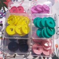 35MM Upscale Quality Color Plastic Binding Ring Buckle DIY Mushroom Hole Loose-leaf Notepad Binding Rings Book Accessories