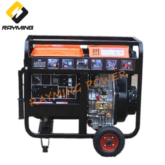 China Rayming 7KW Open Type Diesel Generator Price