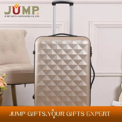 Fashion Beige Color ABS Boarding Case 18'' 20'' Boarding Luggage