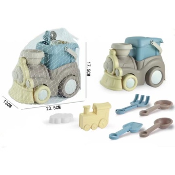 Custom Logo Summer Sand Bucket & Toy Set: Eco-Friendly Plastic Play Kit for Kids