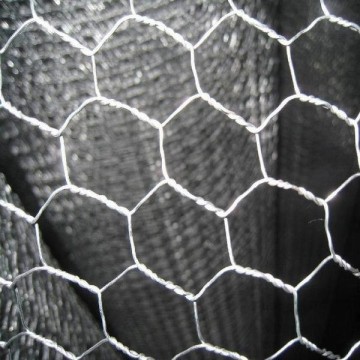 Malha de arame hexagonal galvanizado e eletrogalvanizado