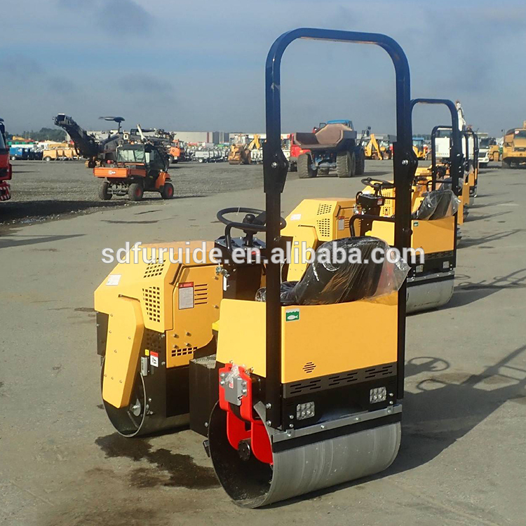 Hydraulic Soil Compactor 1 Ton Compactor Vibratory Roller (fyl-880 ...