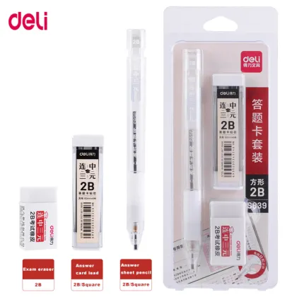 Special Deli S839 Mechanical Pencil Set for Exams - 2B Lead and Eraser