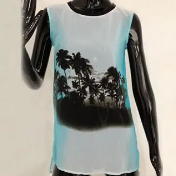 women\'s printed vest