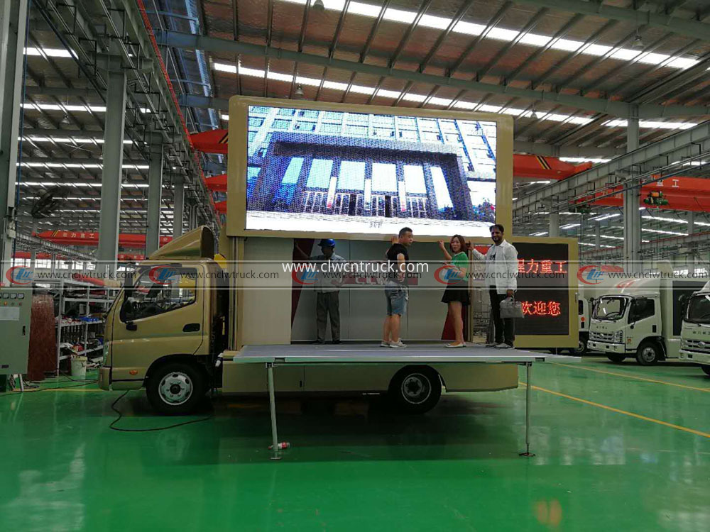 Outdoor Advertising Truck