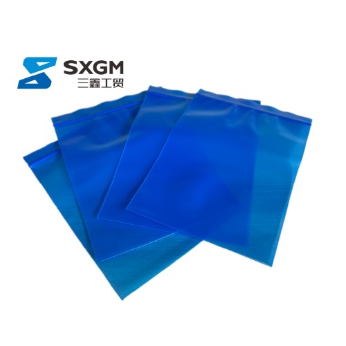 Sac bleu antirouille auto-scellant