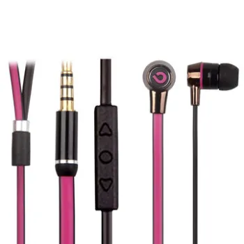 3.5mm plug noise cancelling head phone for Samsung, microphone