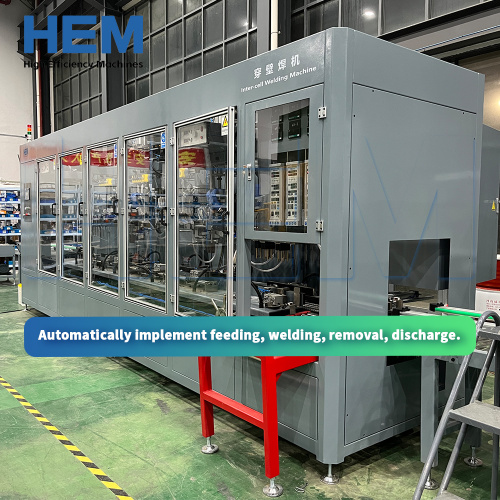 Automatic Battery Intercell Welding Machine