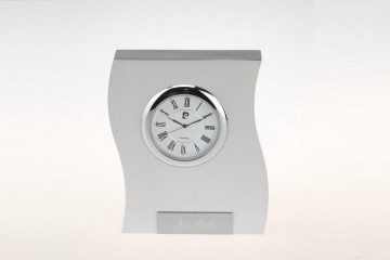 Spinning Curve Desk Clock