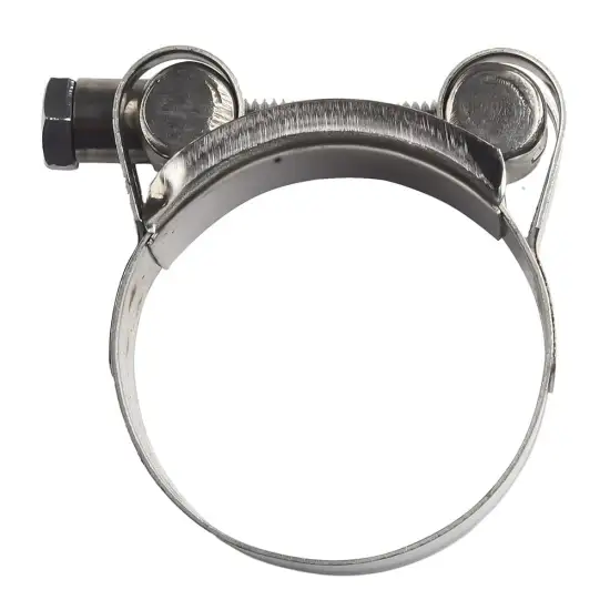 Stainless Steel Heavy Duty T-Bolt Exhaust Pipe Clamp 48-51MM