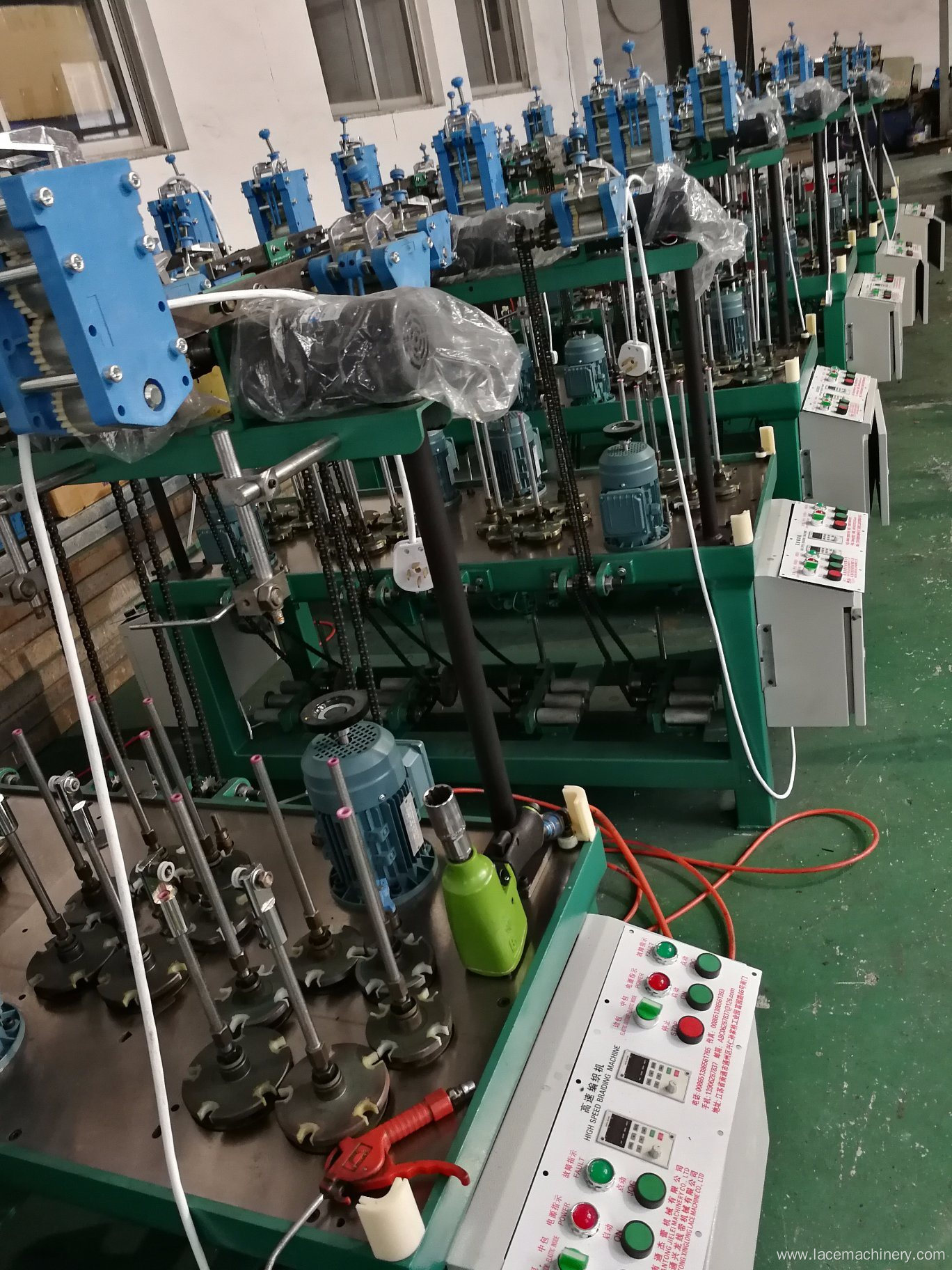 High Speed String Braid Machinery