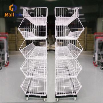 Retail Shop Mesh Metal Wire Promotion cage