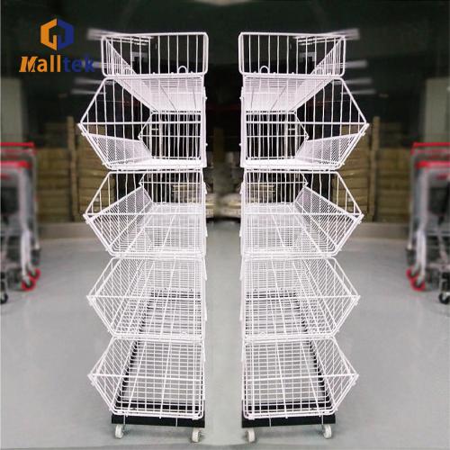 Wire Mesh Cage Retail Shop Mesh Metal Wire Promotion cage Supplier