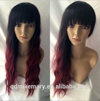 Wholesale Water Wave Ombre Color Synthetic Hair Wig